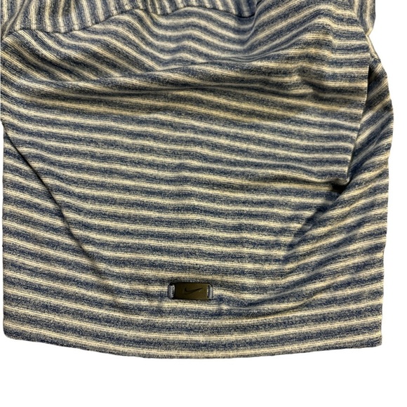 Nike Tiger Woods Vapor Dry Striped Golf Polo Blue‎ and White Size XL - Picture 9 of 9